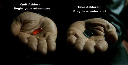 Well, technically it's between take no pill or take the orange pill
